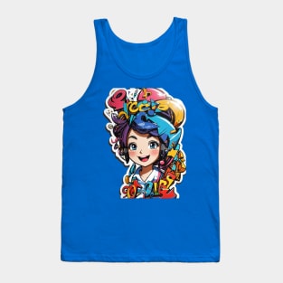 happy smile Tank Top